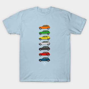 5 classic car collection T-Shirt